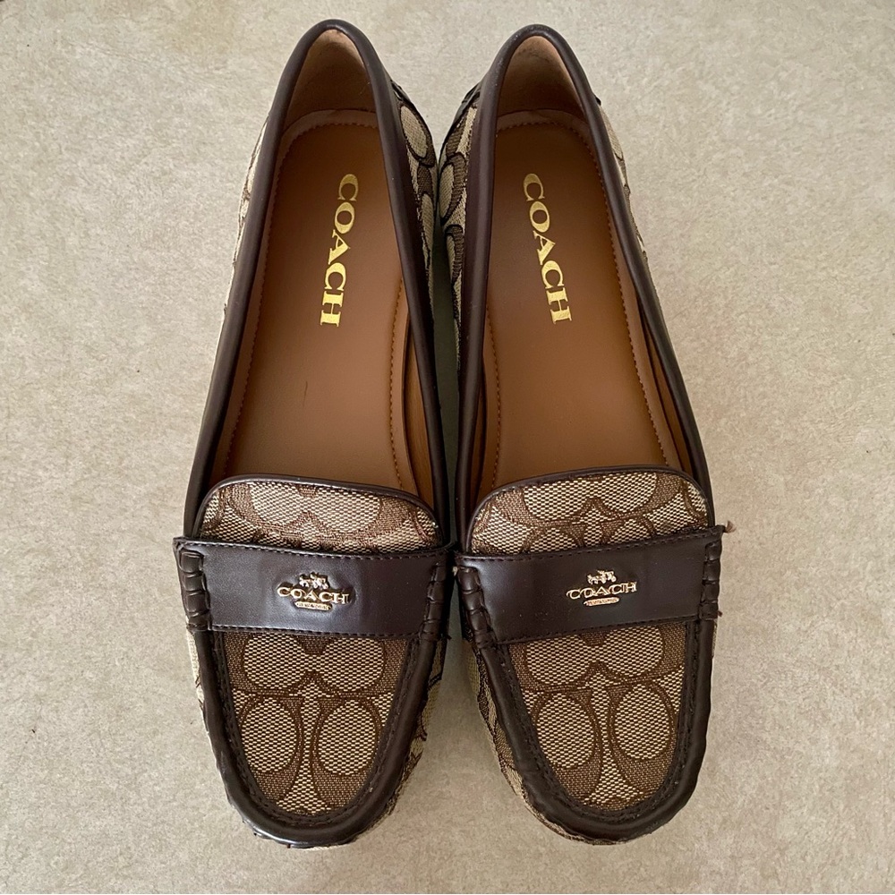 COACH Odette Slip-on Loafers, Flats. Size 7B. Like New. - Picture 2 of 10